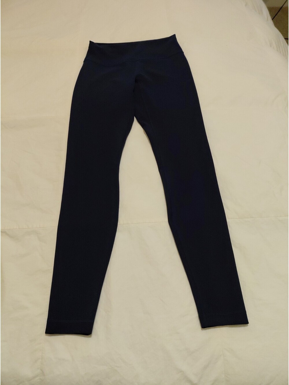 Lululemon Leggings Blue Sz 8 Pull On  W5IAMS EUC #1134